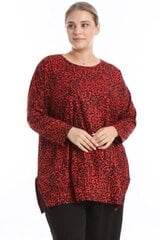 Polka Dot Plus Size pluus E112-58/60 hind ja info | Naiste pluusid, särgid | kaup24.ee