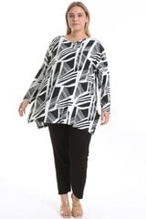 Polka Dot Plus Size pluus E109-58/60 hind ja info | Naiste pluusid, särgid | kaup24.ee