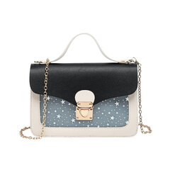 Käekotid Naised Mini Small Square Pack õlakott Mood Star Sequin Designer Messenger Crossbody Bag Clutch Rahakott Käekott Bolso hind ja info | Naiste kotid | kaup24.ee