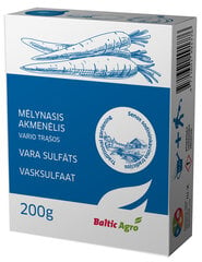 Sinine kristall (Vasksulfaat) 200 g hind ja info | Kuivväetised | kaup24.ee