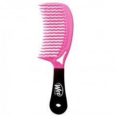 Kamm Wet Brush Detangling Comb, Pink hind ja info | Juukseharjad, kammid, juuksuri käärid | kaup24.ee