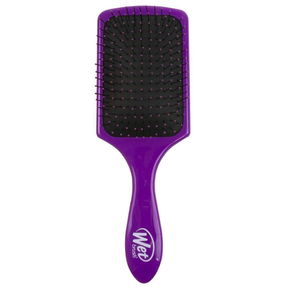 Juuksehari Wet Brush Paddle Detangler, Purple цена и информация | Juukseharjad, kammid, juuksuri käärid | kaup24.ee