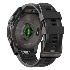 TECH-PROTECT SILICONE GARMIN FENIX 5 | 6 | 6 PRO | 7 | 8 (47 ММ) | E ЧЕРНЫЙ цена и информация | Аксессуары для смарт-часов и браслетов | kaup24.ee