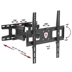 TV kinnitus REDOX K35 (TV kuni 35 kg, VESA kuni 40*40 cm) цена и информация | Кронштейны и крепления для телевизоров | kaup24.ee