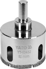 Teemantpuurkroon Yato Ø 50 mm (YT-60432) hind ja info | Käsitööriistad | kaup24.ee