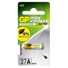 Аккумулятор GP27A (12В) цена и информация | GP Batteries Сантехника, ремонт, вентиляция | kaup24.ee