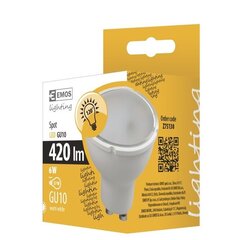 Светодиодная лампа GU10 6W 420 лм WW цена и информация | Лампочки | kaup24.ee