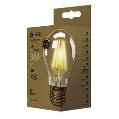 LED pirn EMOS Vintage A60 4W E27 WW+ hind ja info | Lambipirnid, lambid | kaup24.ee