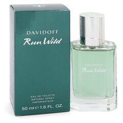 Туалетная вода для мужчин Davidoff Run Wild EDT 50 мл цена и информация | Davidoff Духи, косметика | kaup24.ee