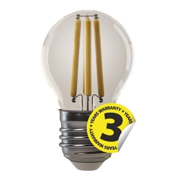 Pirn EMOS LED Filament Mini GL 3.4W E27 WW hind ja info | Lambipirnid, lambid | kaup24.ee