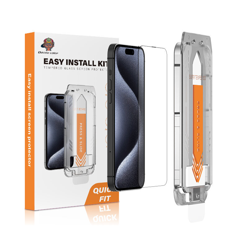 Easy Install Kit, Apple iPhone 14 Pro, 9H hind ja info | Ekraani kaitsekiled | kaup24.ee