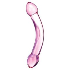 Glas– topeltlillast klaasist dildo hind ja info | Dildod | kaup24.ee