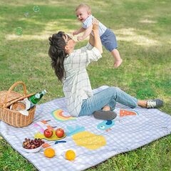 Tegelusmatt õue Taf Toys Outdoors Toys Multicolor 140 x 115 cm цена и информация | Развивающие коврики | kaup24.ee