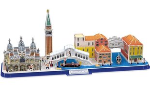 3D пазл CubicFun City Line Venezia 126 деталей цена и информация | Пазлы | kaup24.ee