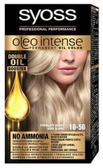 Краска для волос SYOSS OLEO INTENSE 10-50 Оттенок пепельного цвета цена и информация | Краска для волос | kaup24.ee