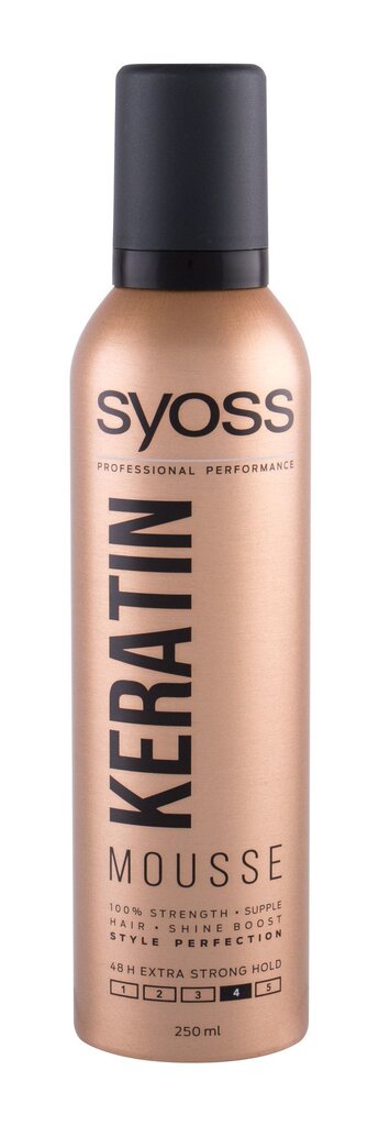 Syoss Keratin juuksevaht 250 ml hind ja info | Viimistlusvahendid juustele | kaup24.ee