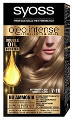 Syoss Oleo Intense juuksevärv 7-10 Naturaalne Blond цена и информация | Краска для волос | kaup24.ee