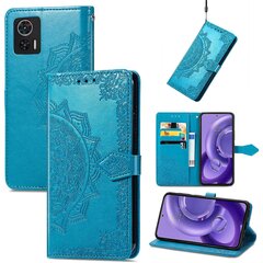 Совместимый с Motorola Moto Edge 30 Neo чехол из искусственной кожи с тиснением Mandala Wallet Flip Противоударный защитный чехол с подставкой и держателем для карт цена и информация | Чехлы для телефонов | kaup24.ee