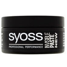 Паста для моделирования волос средней интенсивности SYOSS "Invisible paste" 100 мл цена и информация | Средства для укладки волос | kaup24.ee