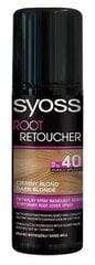 Syoss Root Retoucher Tumeblond 120 ml цена и информация | Краска для волос | kaup24.ee