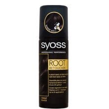 Спрей для корней волос Syoss, Color Root Retoucher, чёрный, 120 мл цена и информация | Краска для волос | kaup24.ee