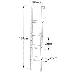 Riiul SoBuy FRG15-W, valge hind ja info | Riiulid | kaup24.ee