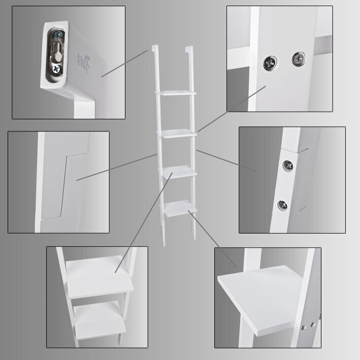 Riiul SoBuy FRG15-W, valge hind ja info | Riiulid | kaup24.ee