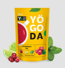 Yogoda jõhvikatee, 12 x 50g hind ja info | Tee | kaup24.ee