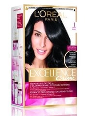 Стойкая краска L'Oréal Paris Excellence CRÈME 100 цена и информация | Краска для волос | kaup24.ee