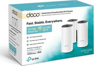 Wireless Router|TP-LINK|Wireless Router|3-pack|1167 Mbps|Mesh|IEEE 802.11a|IEEE 802.11 b/g|IEEE 802.11n|IEEE 802.11ac|LAN \ WAN цена и информация | Точки беспроводного доступа (Access Point) | kaup24.ee
