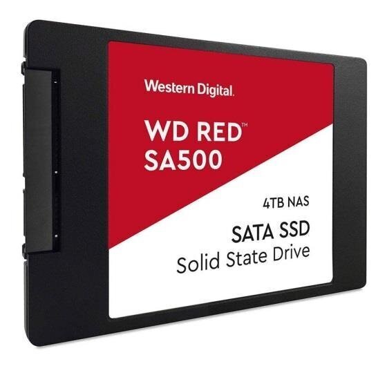 SSD WD RED 4TB 2.5" SATA WDS400T1R0A цена и информация | Sisemised kõvakettad (HDD, SSD, Hybrid) | kaup24.ee