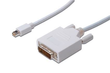 ASSMANN - Kabel DisplayPort 1.1a mini DP-DVI TypA MM 1.0m цена и информация | USB jagajad, adapterid | kaup24.ee