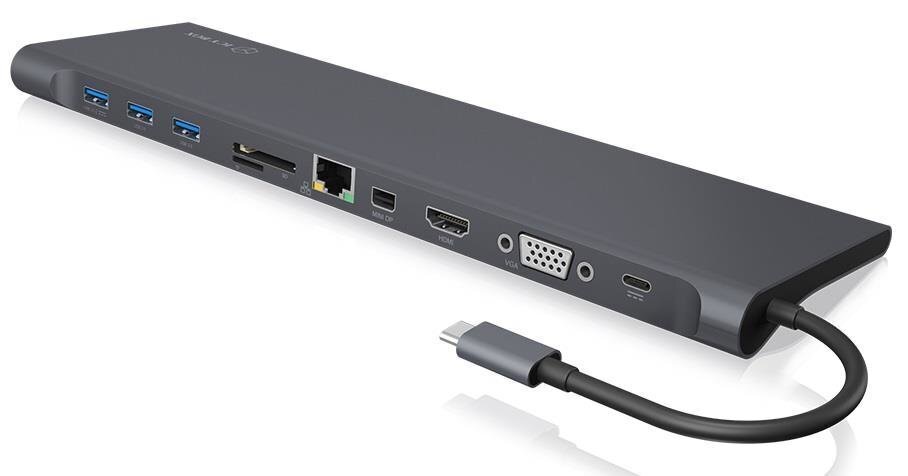 RAIDSONIC IB-DK2102-C hind ja info | USB jagajad, adapterid | kaup24.ee