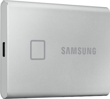 Väline kõvaketas Samsung T7 Touch 1TB USB 3.2 Write speed 1000 MBytes/sec Read speed 1050 MBytes/sec MU-PC1T0S/WW цена и информация | Välised kõvakettad (SSD, HDD) | kaup24.ee