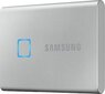 Väline kõvaketas Samsung T7 Touch 1TB USB 3.2 Write speed 1000 MBytes/sec Read speed 1050 MBytes/sec MU-PC1T0S/WW цена и информация | Välised kõvakettad (SSD, HDD) | kaup24.ee