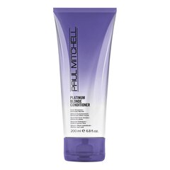 Kollast tooni neutraliseeriv palsam heledatele juustele Paul Mitchell Platinum Blonde 200 ml цена и информация | Бальзамы, кондиционеры | kaup24.ee