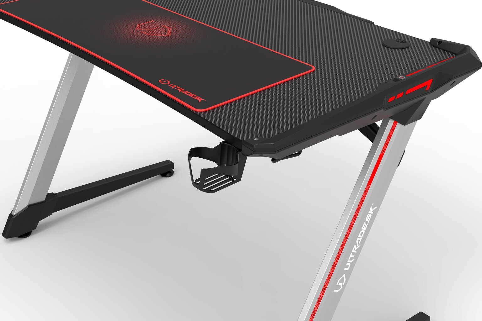 Mängulaud Ultradesk Racer, must цена и информация | Arvutilauad, kirjutuslauad | kaup24.ee