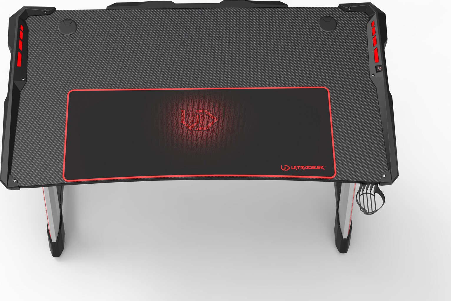 Mängulaud Ultradesk Racer, must цена и информация | Arvutilauad, kirjutuslauad | kaup24.ee