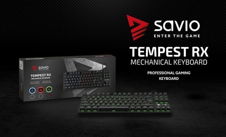 Savio Tempest RX Green hind ja info | Klaviatuurid | kaup24.ee