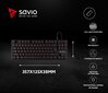 Savio Tempest RX Red hind ja info | Klaviatuurid | kaup24.ee