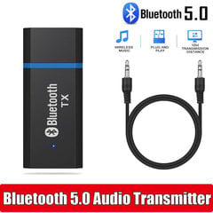 1 PC Aux Bluetoothiga ühilduv adapter Auto juhtmevaba heli 2in1 teleri/arvuti/auto Bluetooth 5.0 4.2 4.2 4.0 vastuvõtja kõlari helivastuvõtja jaoks цена и информация | USB адапторы для аудиосистем | kaup24.ee