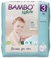 Orgaanilised mähkmed BAMBO NATURE 3 (4-8 kg), 28 tk hind ja info | Mähkmed | kaup24.ee