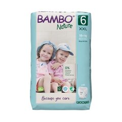 Püksmähkmed Bambo Nature, suurus 6, 18+ kg 18 tk/pakk hind ja info | Bambo Lapsed ja imikud | kaup24.ee