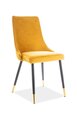 Комплект из 2-х стульев Signal Meble Piano, желтый
