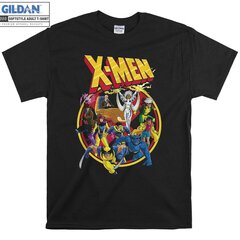 X-Men Characters Logo T-shirt цена и информация | Мужские футболки | kaup24.ee