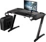 Mängulaud Ultradesk Rocket, must цена и информация | Arvutilauad, kirjutuslauad | kaup24.ee