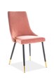 Комплект из 2-х стульев Signal Meble Piano, розовый