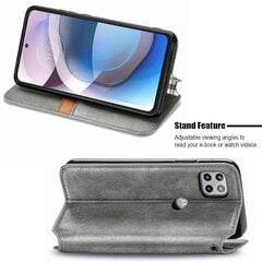 Ühildub Motorola Moto One 5g Ace Wallet Folio Case Pu nahast magnetsulguriga kaardipesade tugijala kattega hind ja info | Telefoni kaaned, ümbrised | kaup24.ee