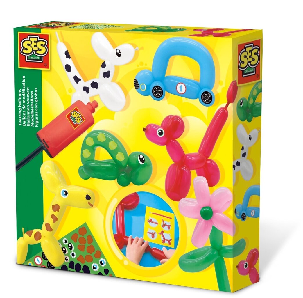 Loominguline komplekt Õhupalli figuurid SES hind ja info | Arendavad mänguasjad | kaup24.ee