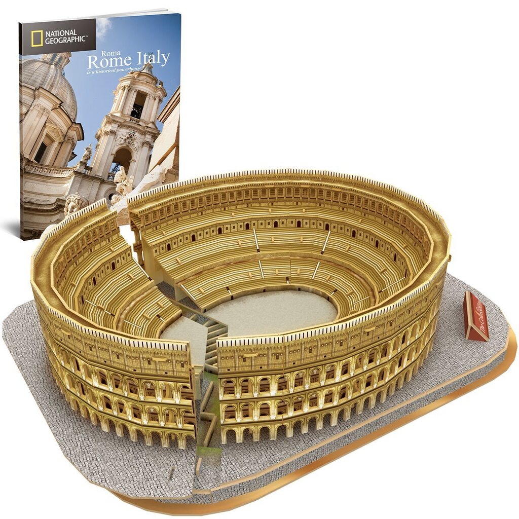 3D pusle Colosseum CubicFun National Geographic, 131 osa цена и информация | Pusled | kaup24.ee